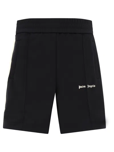 Palm Angels Classic Logo Track Shorts In Black