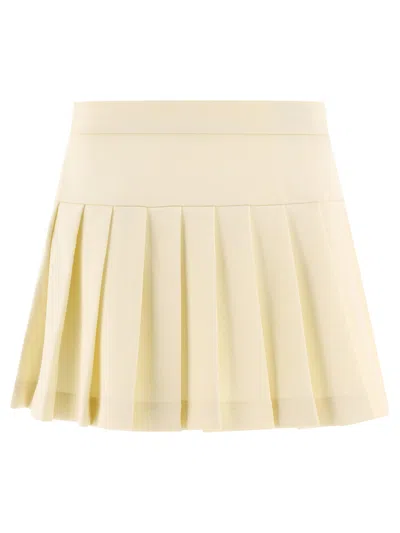 Palm Angels Skirts In Off White