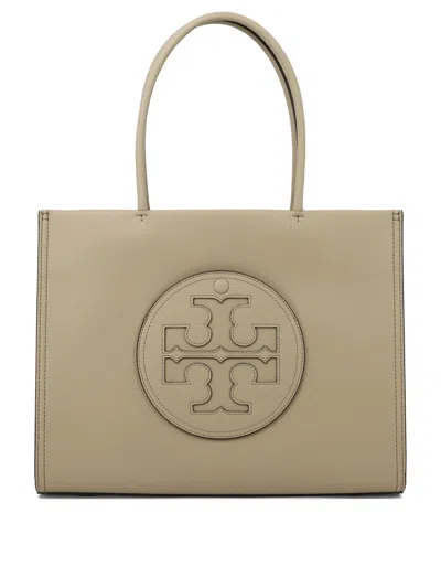 Tory Burch "ella" Tote Bag In Beige