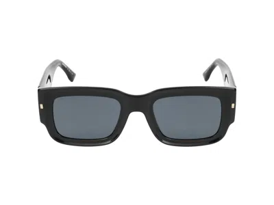 Dsquared2 Sunglasses In Black Gold