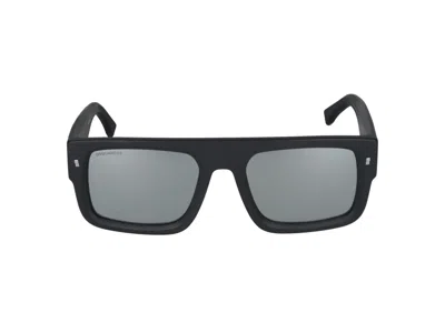 Dsquared2 Sunglasses In Matte Black