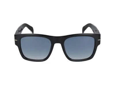 Eyewear By David Beckham Square-frame Sunglasses In Black