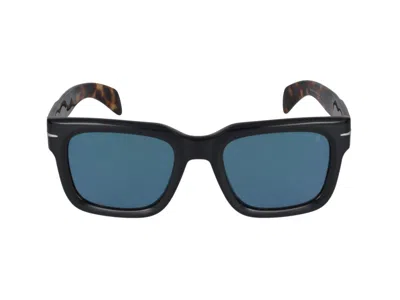 Eyewear By David Beckham Sunglasses In Black Havana