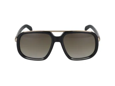 Eyewear By David Beckham Sunglasses In Black Gold