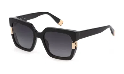 Furla Sunglasses In Glossy Black