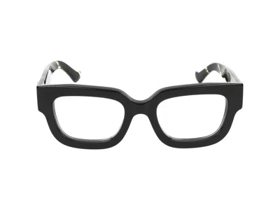 Gucci Eyeglasses In Black Black Transparent