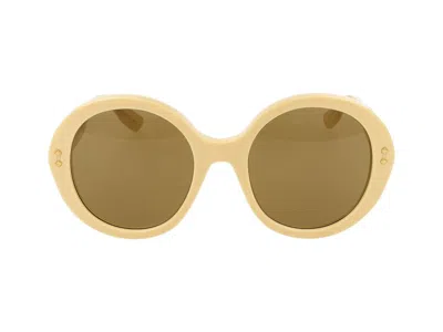Gucci Sunglasses In Yellow Yellow Brown