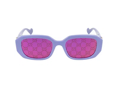 Gucci Sunglasses In Violet Violet Pink