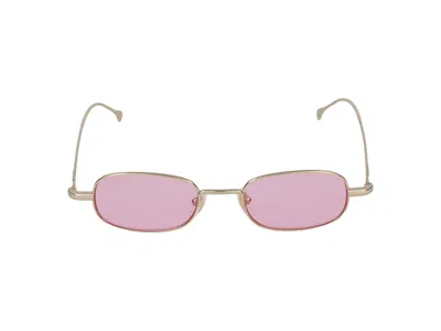Gucci Sunglasses In Gold Gold Pink