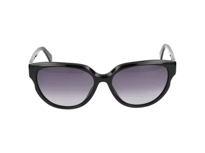 Just Cavalli Square Frame Sunglasses In Black