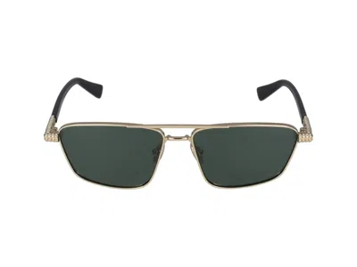 Lanvin Sunglasses In Gold/green