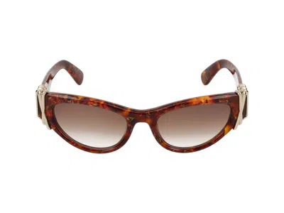 Lanvin Sunglasses In Amber Tortoise