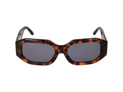 Linda Farrow Sunglasses In Brown