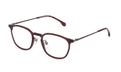 Lozza Eyeglasses In Transp. Burgundy