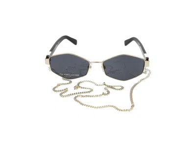 Marc Jacobs Sunglasses In Gold