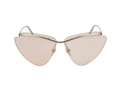 Marc Jacobs Sunglasses In Gold