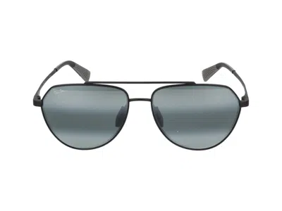 Maui Jim Sunglasses In Black Black Grey