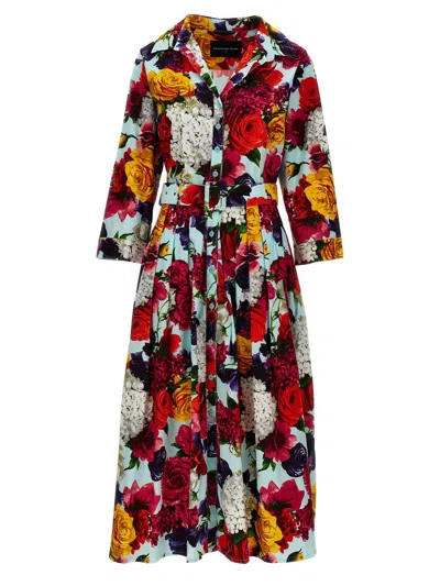 Samantha Sung Audrey Dress In Multicolor