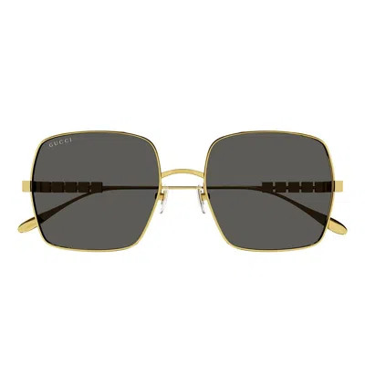 Gucci Gg1434s Gold Sunglasses