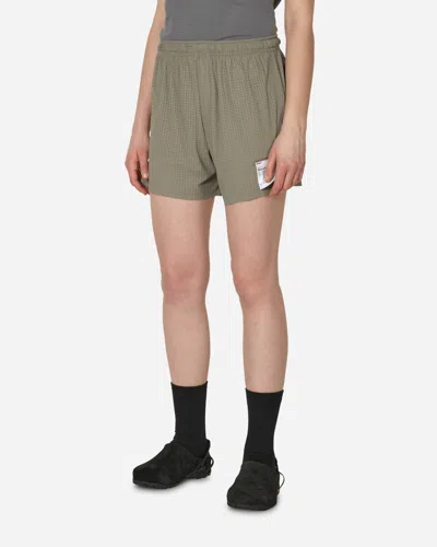 Satisfy Space-o 5 Shorts Dry Sage In Green