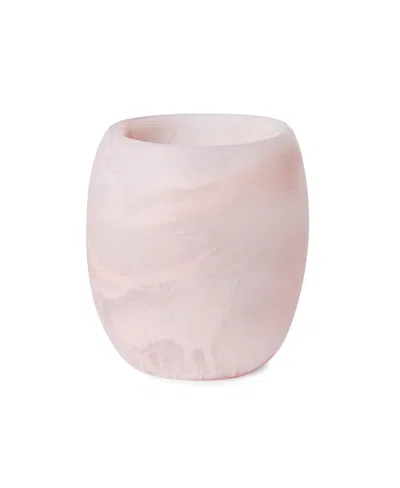 Cassadecor Rose Resin Tumbler In Pale Pink