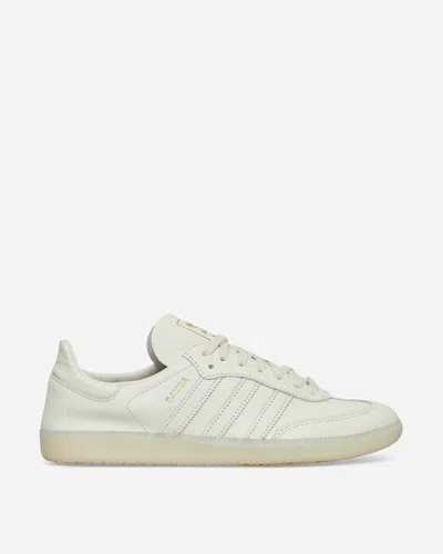 Adidas Originals Adidas Mens Ivory Ivory Gold Met Samba Decon Leather Low-top Trainers In Multicolor