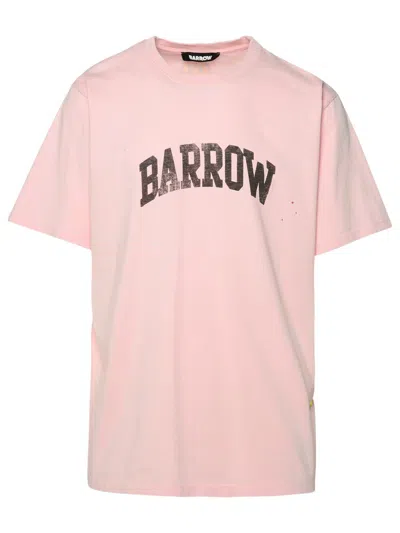 Barrow T-shirt Logo In Pink