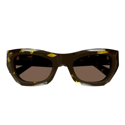 Bottega Veneta Bv1251s Havana Sunglasses