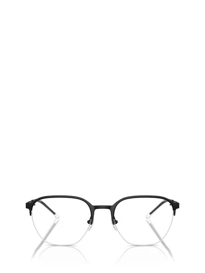 Emporio Armani Eyeglasses In Matte Black