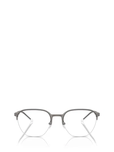 Emporio Armani Eyeglasses In Matte Gunmetal