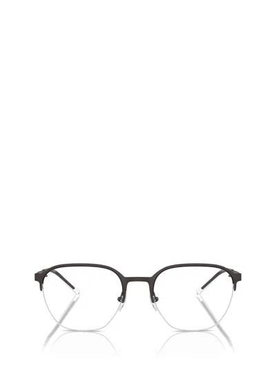 Emporio Armani Eyeglasses In Matte Brown