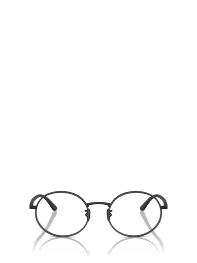 Giorgio Armani Eyeglasses In Matte Black