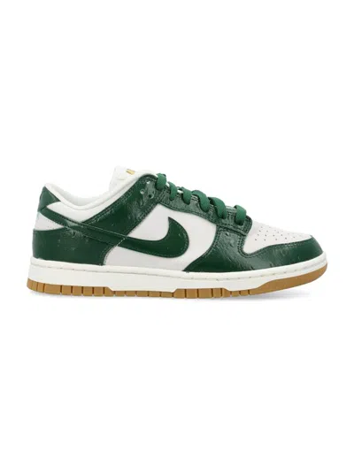 Nike Dunk Low Lx Woman Sneakers In White/green