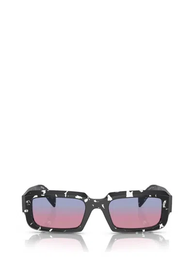 Prada Eyewear Sunglasses In Black Crystal Tortoise
