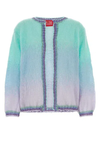 Rose Carmine Knitwear In Multicoloured