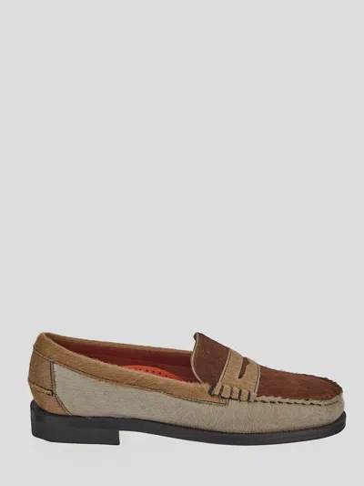 Sebago Flat Shoes In Browncognac