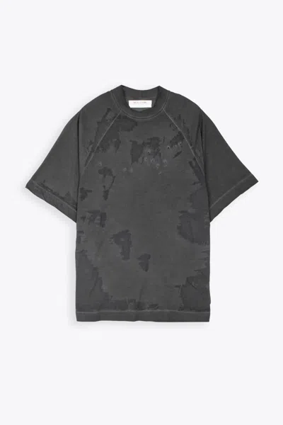 Alyx Grey Distressed T-shirt In Nero