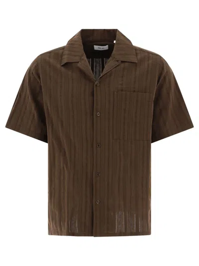 Nn.07 "julio" Shirt In Brown