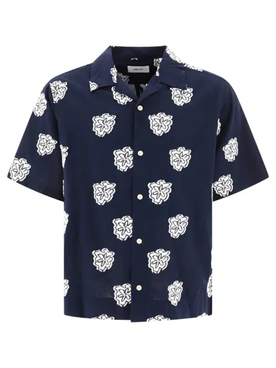 Nn.07 "leo" Shirt In Blue