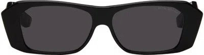 Dita Black Noxya Sunglasses In Black Glass