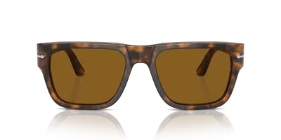 Persol Unisex Sunglasses, Po3348s In Brown