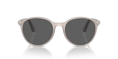 Persol Po3350s Opal Grey Sunglasses In Dark Grey