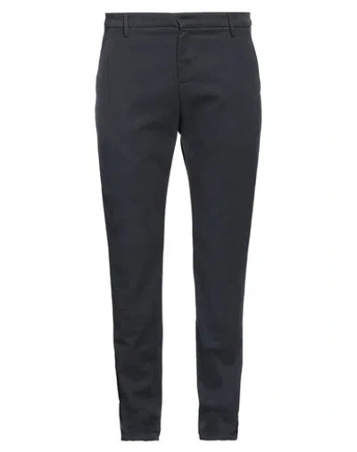 Dondup Man Pants Navy Blue Size 35 Modal, Cotton, Elastane