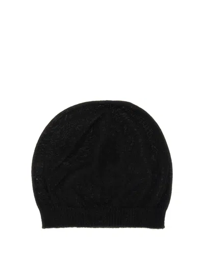 Rick Owens Cashmere Hat In Black