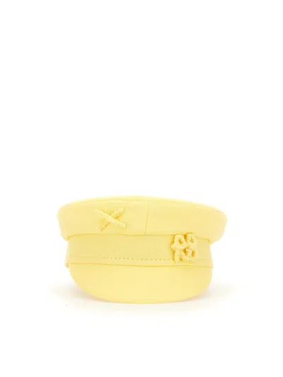 Ruslan Baginskiy Baker Boy Hat In Yellow