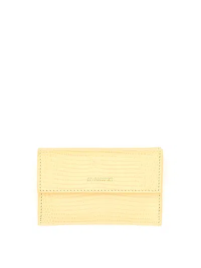 Jil Sander Baby Wallet In Yellow