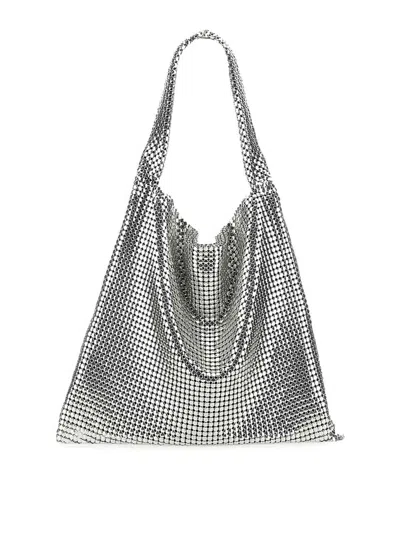Rabanne Shoulder Bag Cabas In Silver