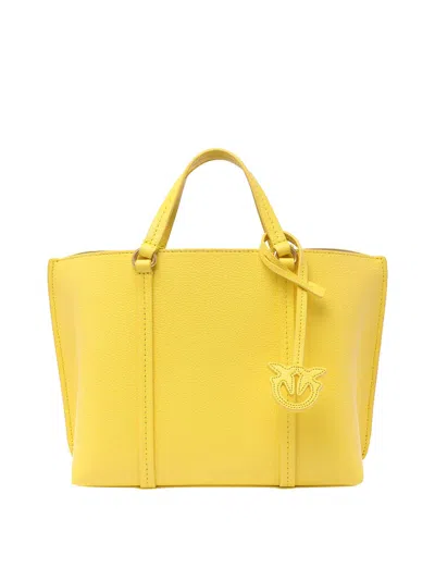 Pinko Tote Bags  Woman Colour Yellow