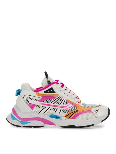Ash Race Low-top Lace-up Trainers In Multicolour