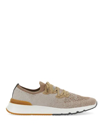 Brunello Cucinelli Sneakers In Brown